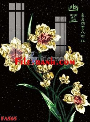 File gốc File gốc in bộ tranh decor treo tráng gương canvas FA565 (PNG) nền trong suốt