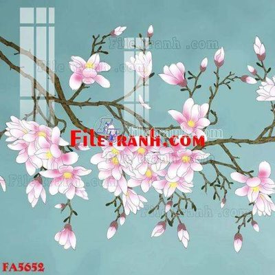 File gốc in mica File gốc in bộ tranh decor treo tráng gương canvas FA5652 chất lượng