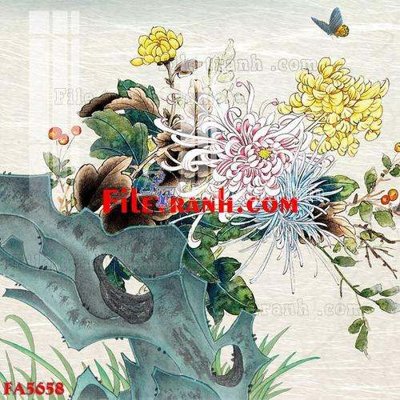 Tải file tranh gốc File gốc in bộ tranh decor treo tráng gương canvas FA5658 chất lượng cao