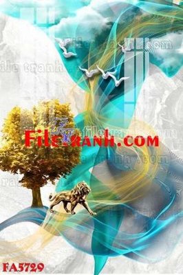 File PSD File gốc in bộ tranh decor treo tráng gương canvas FA5729 (gốc) cho designer