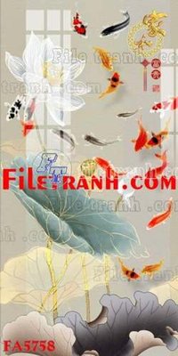 File ảnh gốc File gốc in bộ tranh decor treo tráng gương canvas FA5758 (chuyên in mica)