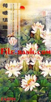 File in trần File gốc in bộ tranh decor treo tráng gương canvas FA5791 (bản gốc) mây trời