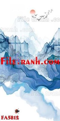 File in lụa File gốc in bộ tranh decor treo tráng gương canvas FA5812 (hoa văn) File gốc in bộ tranh decor treo tráng gương canvas FA5812