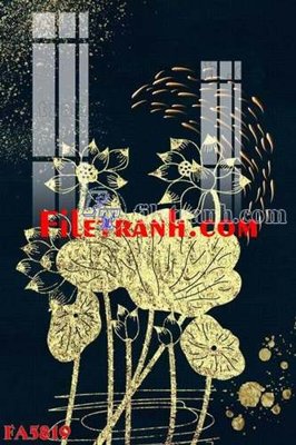 File tranh File gốc in bộ tranh decor treo tráng gương canvas FA5819 (ảnh gốc) chi tiết rõ ràng