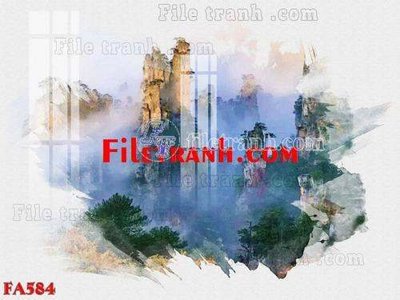 Download file gốc File gốc in bộ tranh decor treo tráng gương canvas FA584 (độ nét cao)