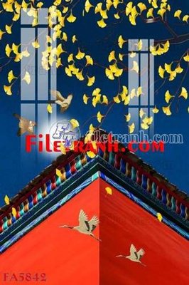 File gốc File gốc in bộ tranh decor treo tráng gương canvas FA5842 (in ấn) không giới hạn