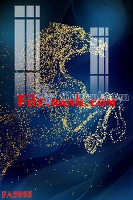 Mua file gốc File gốc in bộ tranh decor treo tráng gương canvas FA5955 (chất lượng) tại Filetranh.com