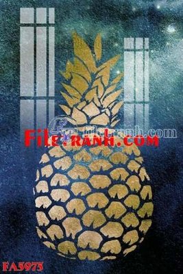 File in trần File gốc in bộ tranh decor treo tráng gương canvas FA5975 (bản gốc) mây trời