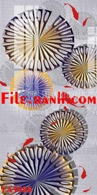 File gốc File gốc in bộ tranh decor treo tráng gương canvas FA5988 (phiên bản chuẩn) để in ấn