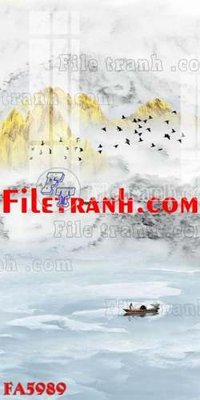 File tranh quảng cáo File gốc in bộ tranh decor treo tráng gương canvas FA5989 (download file gốc)