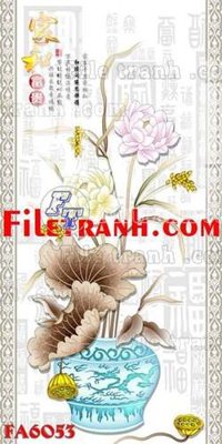 File in trần File gốc in bộ tranh decor treo tráng gương canvas FA6053 (bản gốc) 5D