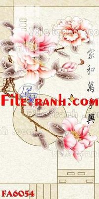 Chi tiết file ảnh File gốc in bộ tranh decor treo tráng gương canvas FA6054 sắc nét