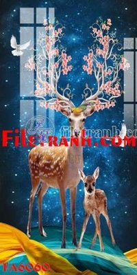 File PSD File gốc in bộ tranh decor treo tráng gương canvas FA6060 (bản gốc) dễ dàng edit