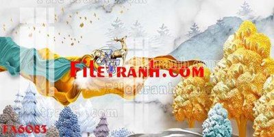 File gốc File gốc in bộ tranh decor treo tráng gương canvas FA6083 (trang trí) cho phòng khách