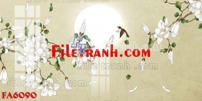 File gốc File gốc in bộ tranh decor treo tráng gương canvas FA6090 (chuẩn màu) cho in offset