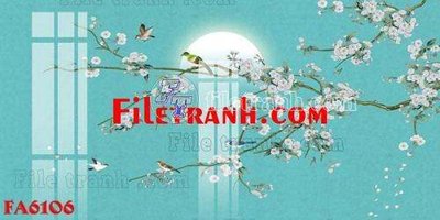 Tải file File gốc in bộ tranh decor treo tráng gương canvas FA6106 (gốc) in tranh tráng gương