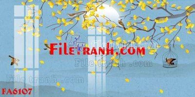 File tranh File gốc in bộ tranh decor treo tráng gương canvas FA6107 (gốc) chủ đề con người
