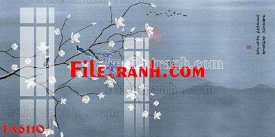 File ảnh gốc File gốc in bộ tranh decor treo tráng gương canvas FA6110 (chuyên in mica)