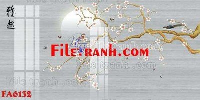 Ảnh gốc File gốc in bộ tranh decor treo tráng gương canvas FA6132 (siêu chi tiết) để in ấn