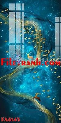 File in mica File gốc in bộ tranh decor treo tráng gương canvas FA6143 (bản gốc) sắc sảo