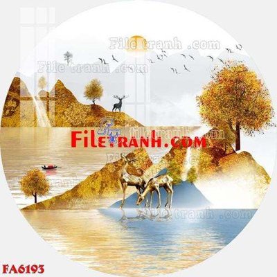 File ảnh File gốc in bộ tranh decor treo tráng gương canvas FA6193 (gốc) in quảng cáo ngoài trời