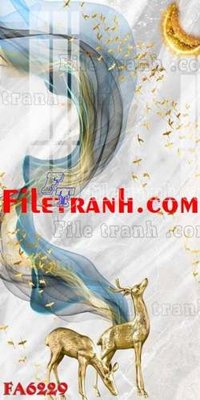 File tranh File gốc in bộ tranh decor treo tráng gương canvas FA6229 (gốc) in vải canvas