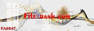 File gốc File gốc in bộ tranh decor treo tráng gương canvas FA6247 (in tráng gương) ốp tường