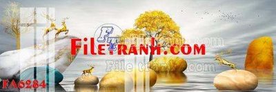 File tranh gốc File gốc in bộ tranh decor treo tráng gương canvas FA6284 (bản đẹp) độc quyền