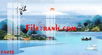 Tải file File gốc in bộ tranh decor treo tráng gương canvas FA632 (ảnh gốc) file TIFF