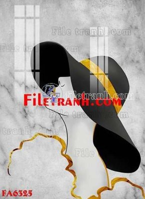 Hình ảnh file gốc File gốc in bộ tranh decor treo tráng gương canvas FA6325 cho in UV