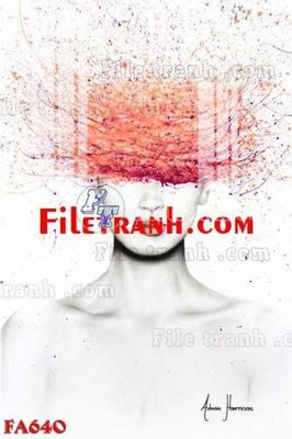 Cung cấp file tranh gốc File gốc in bộ tranh decor treo tráng gương canvas FA640 độc quyền