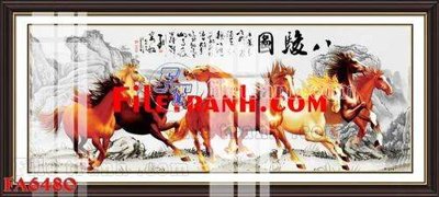 File gốc File gốc in bộ tranh decor treo tráng gương canvas FA6480 (in lụa) cao cấp