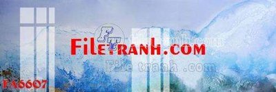 Download file gốc File gốc in bộ tranh decor treo tráng gương canvas FA6607 (in lụa) hoa lá