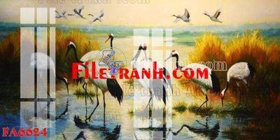 File gốc File gốc in bộ tranh decor treo tráng gương canvas FA6624 (in tráng gương) nghệ thuật