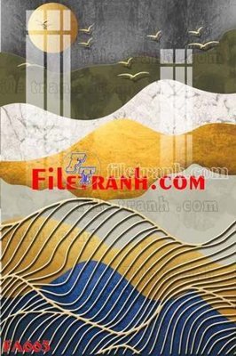 Download file File gốc in bộ tranh decor treo tráng gương canvas FA663 (chuẩn in) chất lượng cao