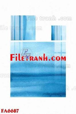 File PSD File gốc in bộ tranh decor treo tráng gương canvas FA6687 (bản gốc) cho nhà in