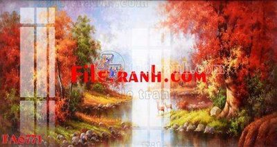 File gốc File gốc in bộ tranh decor treo tráng gương canvas FA6771 (vector) cho in ấn