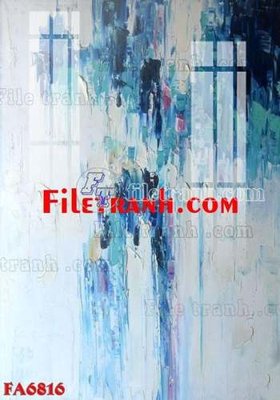 Ảnh gốc File gốc in bộ tranh decor treo tráng gương canvas FA6816 (độ nét cao) in mica