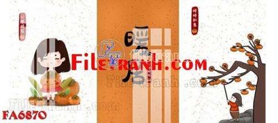 File tranh File gốc in bộ tranh decor treo tráng gương canvas FA6870 (ảnh gốc) độc quyền
