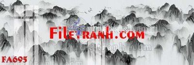 File gốc File gốc in bộ tranh decor treo tráng gương canvas FA695 (in mica) trang trí