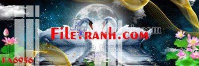 Tải file File gốc in bộ tranh decor treo tráng gương canvas FA6956 (ảnh gốc) in gạch 3D