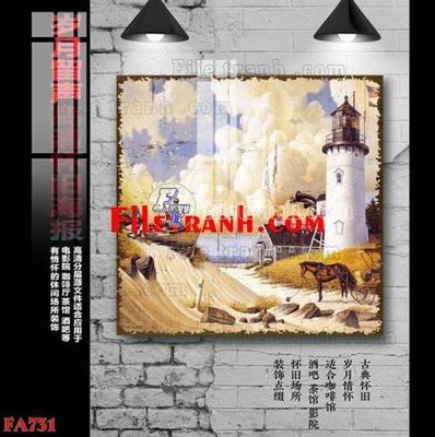 File gốc File gốc in bộ tranh decor treo tráng gương canvas FA731 (AI/EPS) cho in ấn