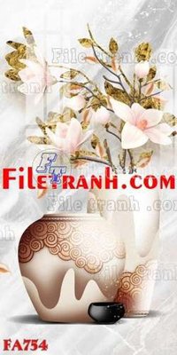 File tranh File gốc in bộ tranh decor treo tráng gương canvas FA754 (file gốc) chuẩn màu in