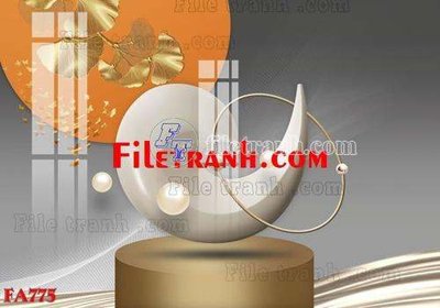 Ảnh mô tả file gốc in mica File gốc in bộ tranh decor treo tráng gương canvas FA775