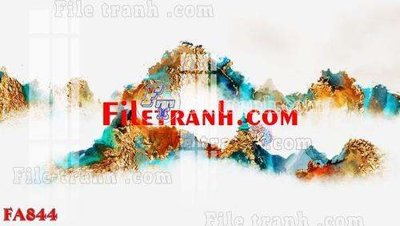 Tải file gốc File gốc in bộ tranh decor treo tráng gương canvas FA844 dùng cho in ấn
