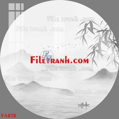 File tranh File gốc in bộ tranh decor treo tráng gương canvas FA878 (ảnh gốc) in trần nhà