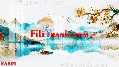 File tranh File gốc in bộ tranh decor treo tráng gương canvas FA891 (gốc) chủ đề trẻ em