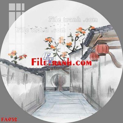 Download file File gốc in bộ tranh decor treo tráng gương canvas FA932 (gốc) in mica cao cấp