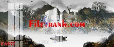 File gốc File gốc in bộ tranh decor treo tráng gương canvas FA977 (in tráng gương) ốp tường