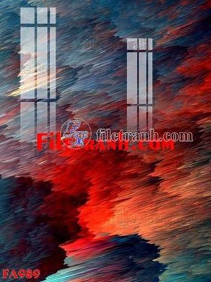 Ảnh gốc File gốc in bộ tranh decor treo tráng gương canvas FA989 (độ nét cao) in tráng gương